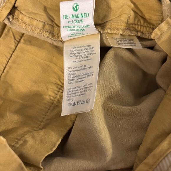 J.Crew Women Classic Preppy Nautical Coastal 7" Stretch Flat Front Chino Short 8 - Picture 8 of 8